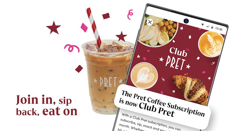 Pret A Manger: Coffee & Food Скриншот 1