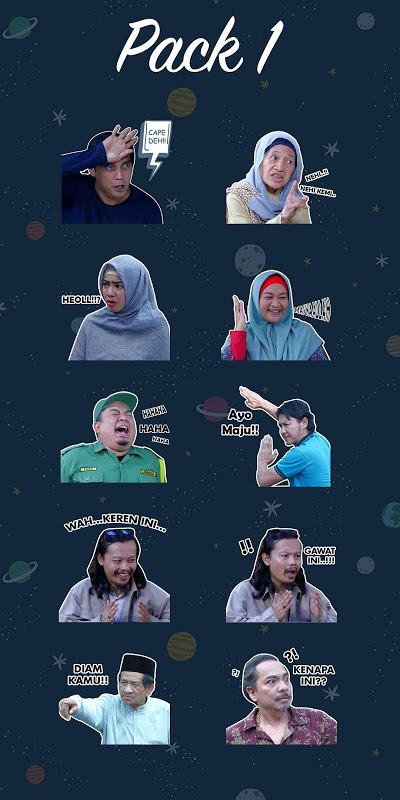 Dunia Terbalik WA Sticker Ekran Görüntüsü 1