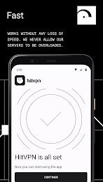 HitVPN - fast & secure VPN ဖန်သားပြင်ဓာတ်ပုံ 1