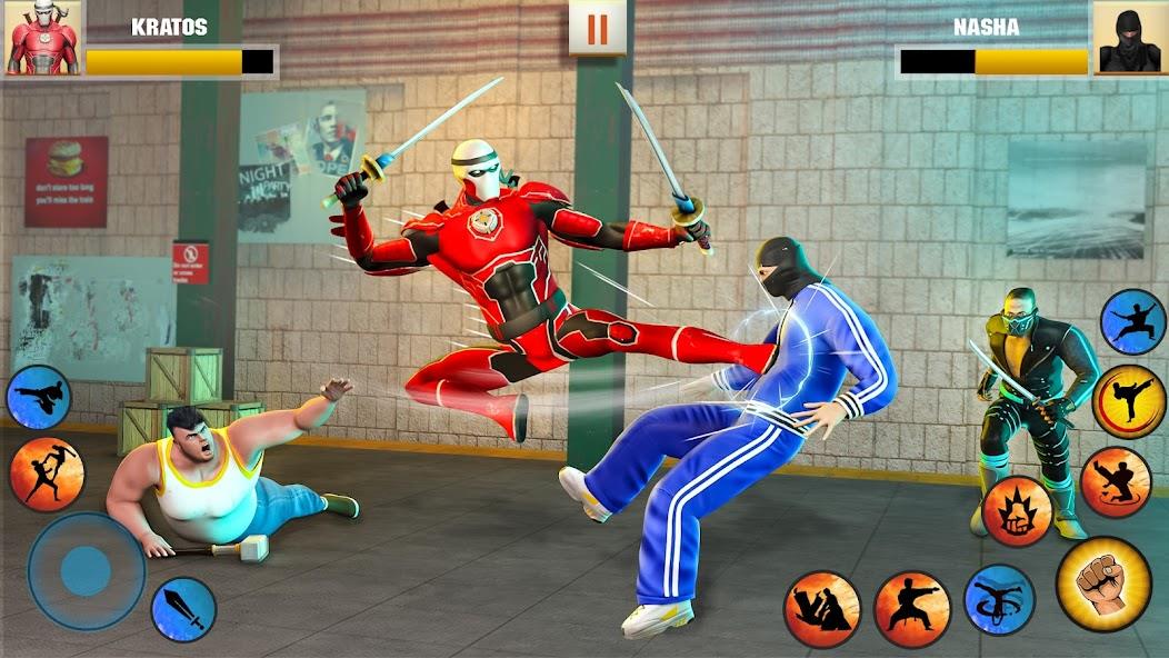 Street Fight: Beat Em Up Games Mod Captura de pantalla 1