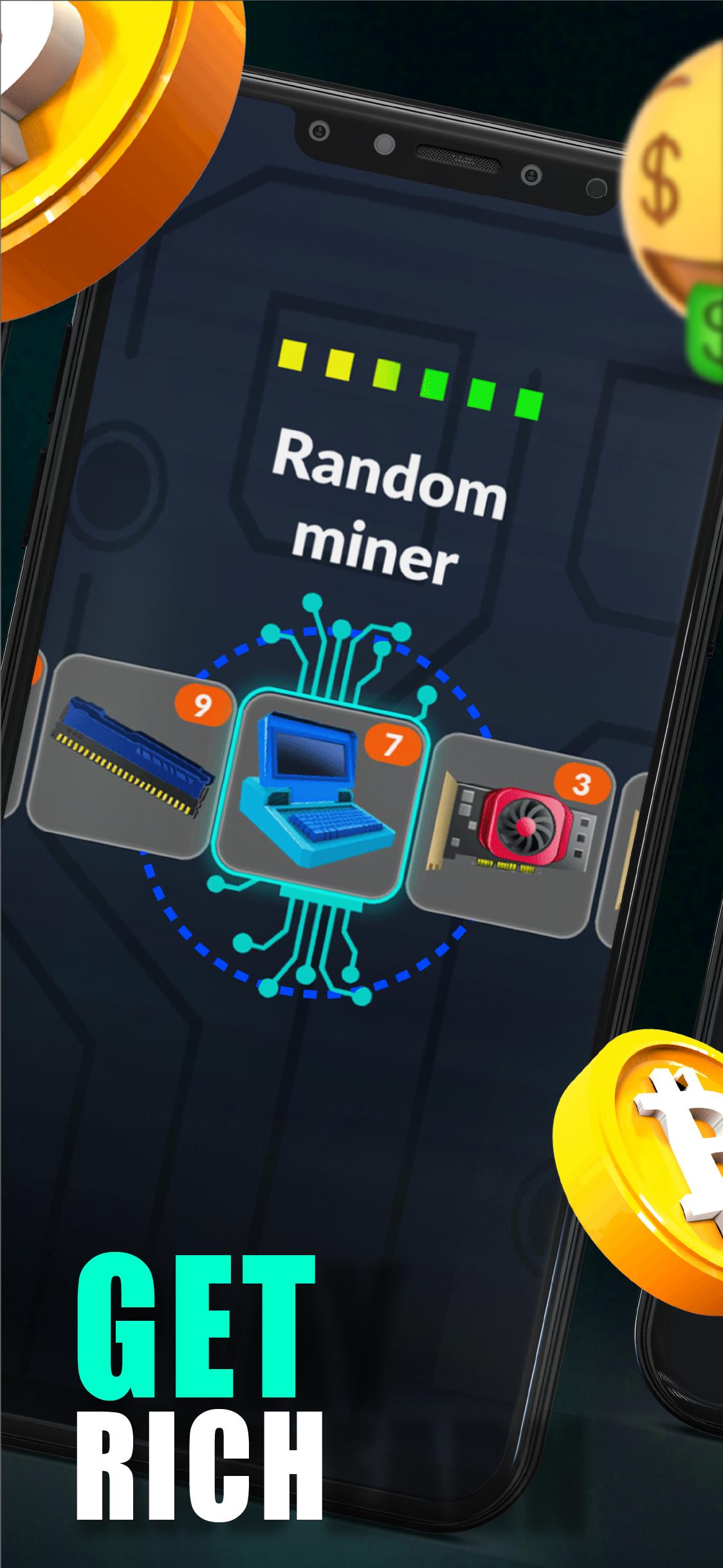 Merge Crypto Miner: Earn Money স্ক্রিনশট 1