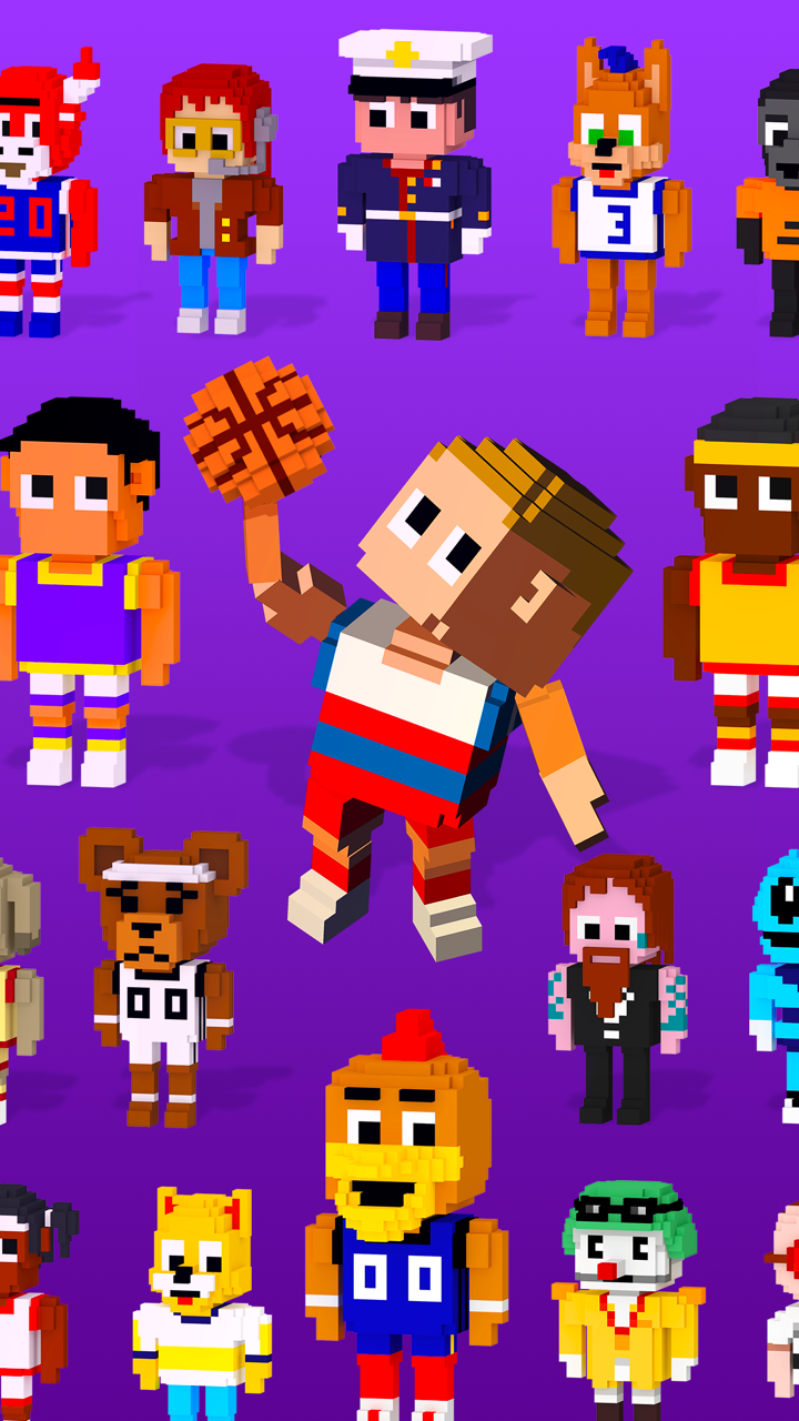 Blocky Basketball FreeStyle Скриншот 3