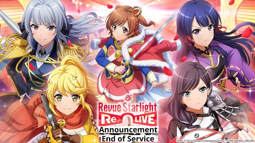 ไม่มีการสะสมเวทีสาวอีกต่อไป! Revue Starlight re Live ประกาศ EOS