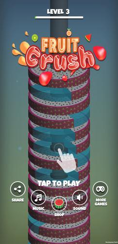 Stack Ball Fruit Crush Screenshot 0