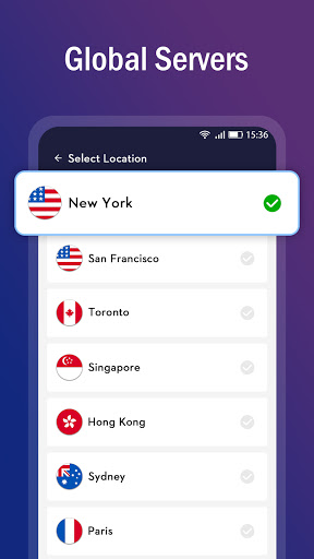Rapid VPN - Free & Fast & Unlimited Security Proxy Captura de pantalla 1