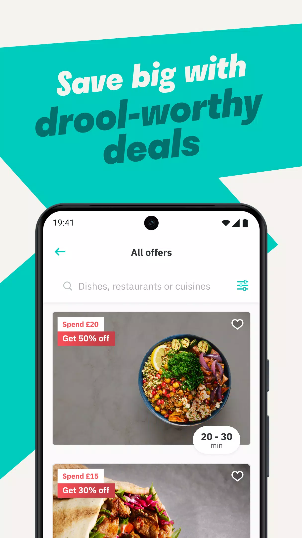 Deliveroo ဖန်သားပြင်ဓာတ်ပုံ 2