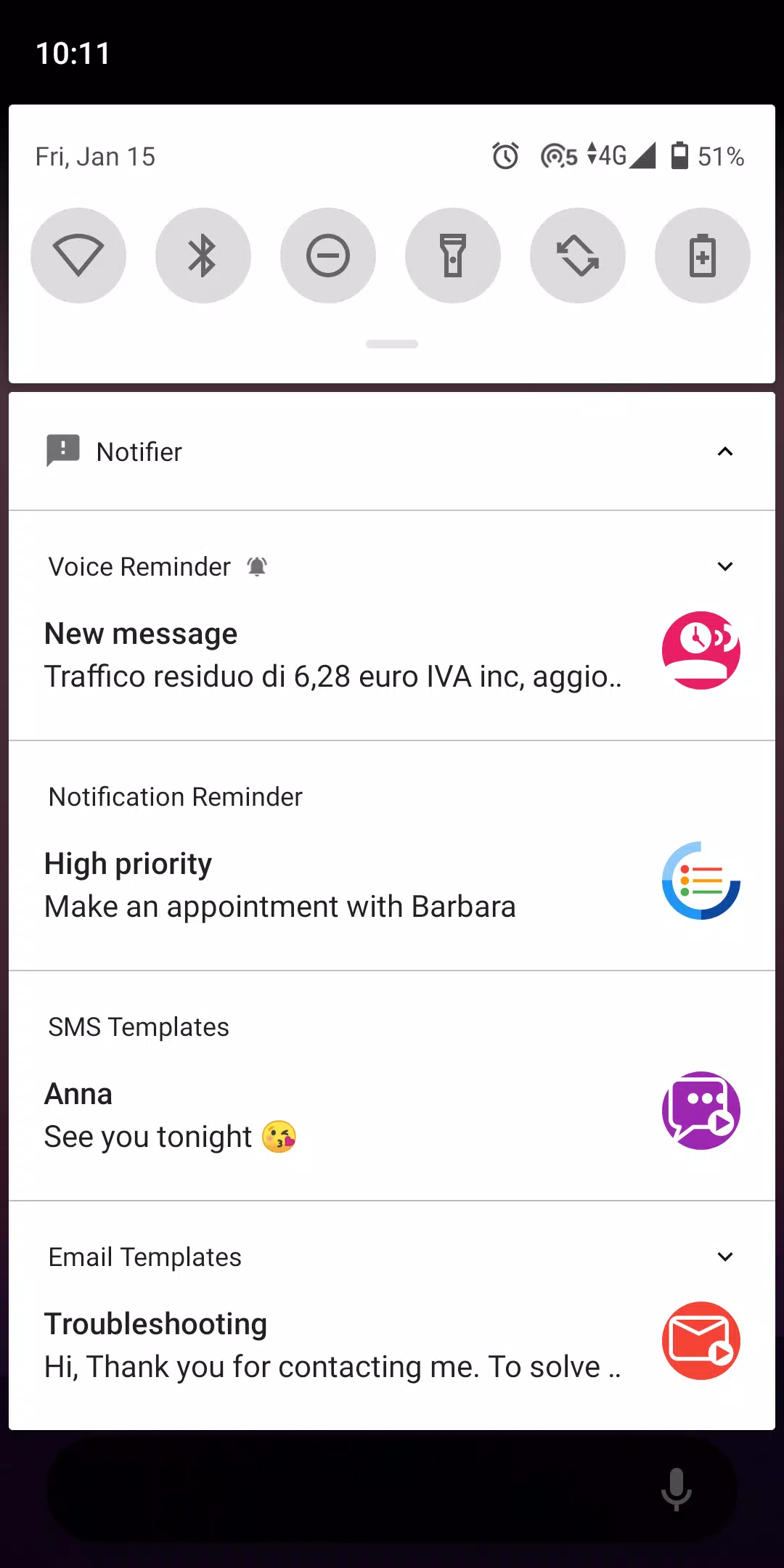 Fake Notifications ภาพหน้าจอ 2