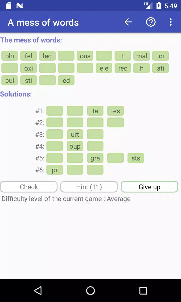 WGC Word Game Collection應用截圖第3張