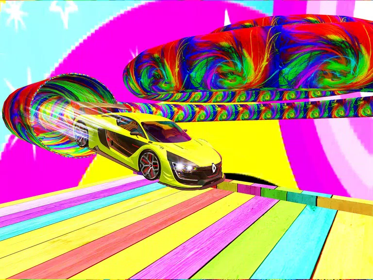 Crazy Car Stunt Car Games Zrzut ekranu 0