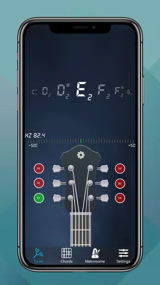 Guitar Tuner: Easy Tune ภาพหน้าจอ 0