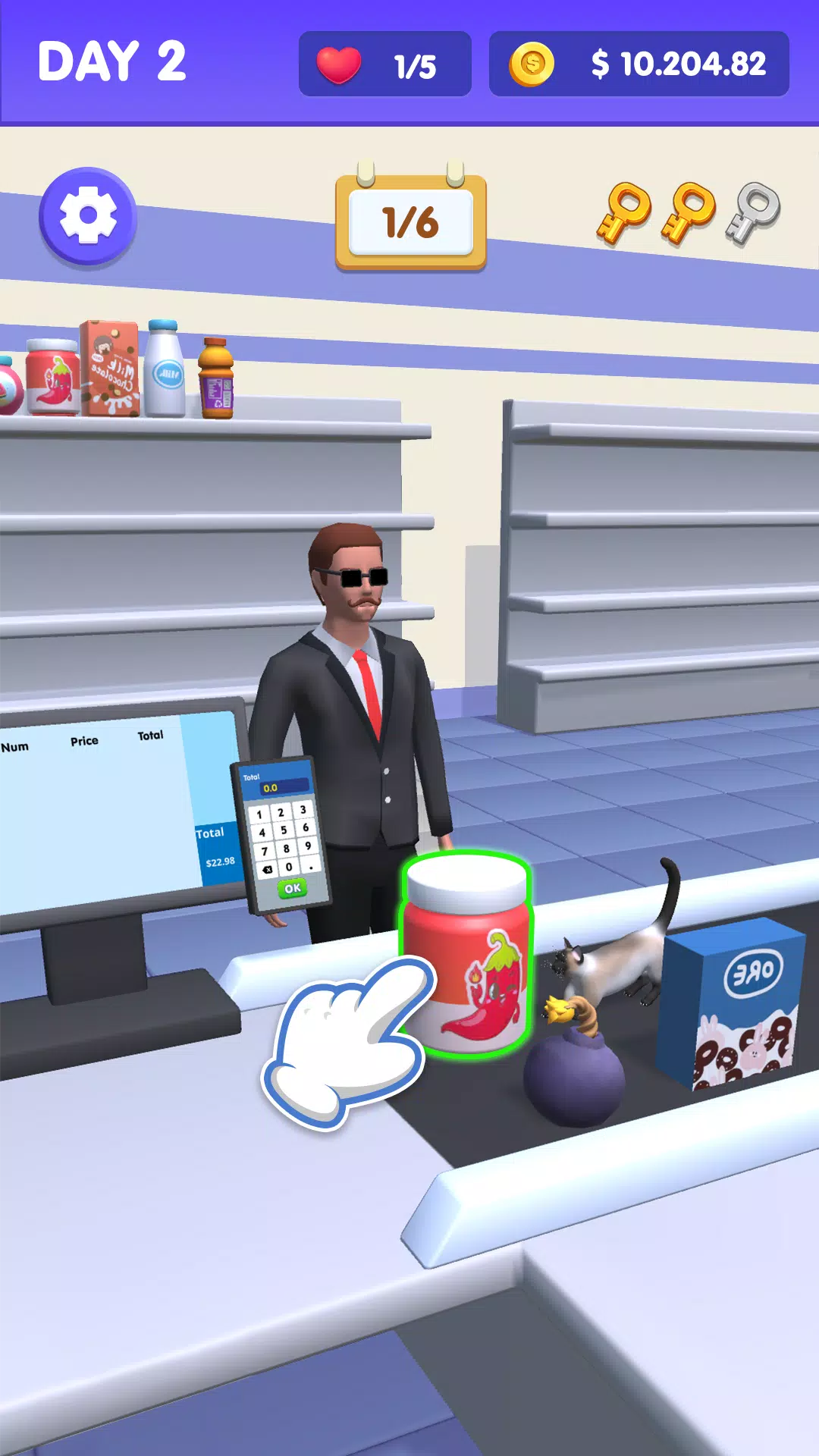 Supermarket Master Simulator Ekran Görüntüsü 0