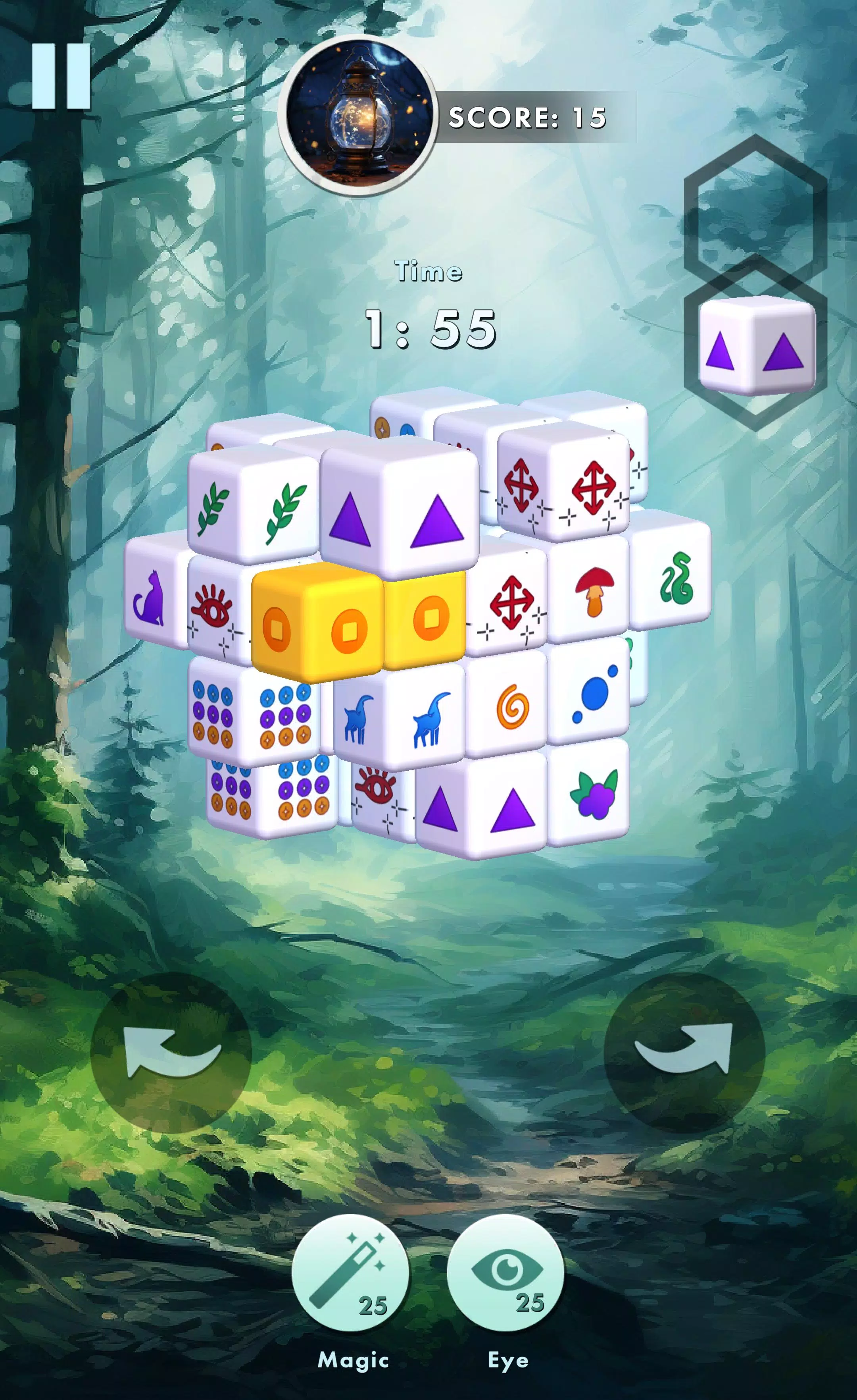 Mystic Mahjong tile match Zrzut ekranu 0