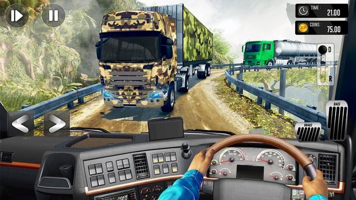 Truck Driving Simulator Games Zrzut ekranu 0