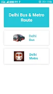 Delhi Bus & Delhi Metro Route 스크린샷 0