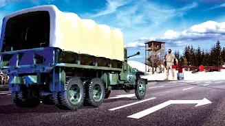 Indian army truck Game 2021 Screenshot 0