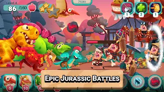 Dino Bash: Travel Through Time Zrzut ekranu 3