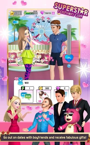 Superstar Fashion Girl Captura de pantalla 2