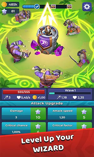 Royal Mage Idle Tower Defence Capture d'écran 1