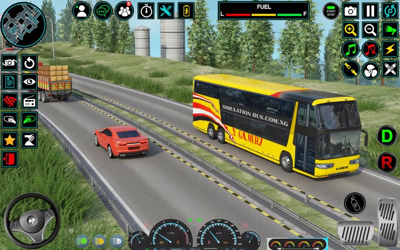 Modern Bus Transport Game 3D Скриншот 0