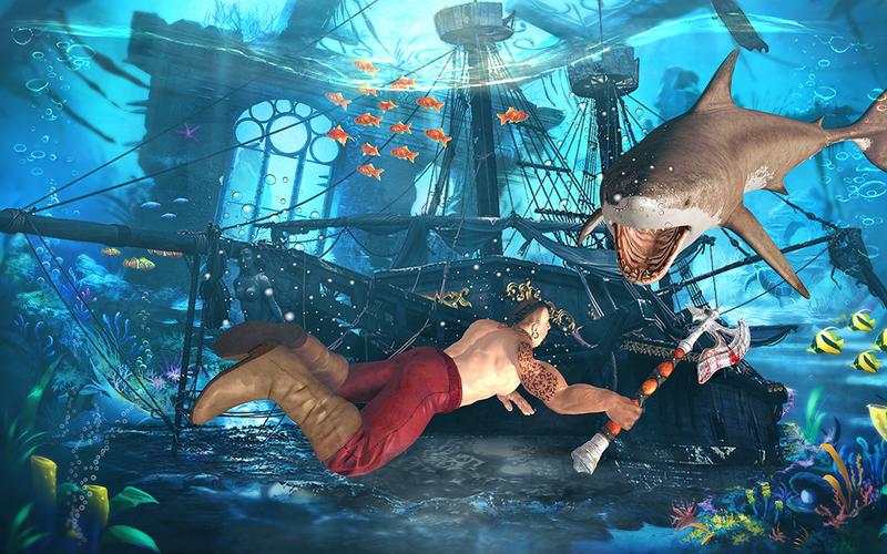 Megalodon shark fish eater スクリーンショット 2