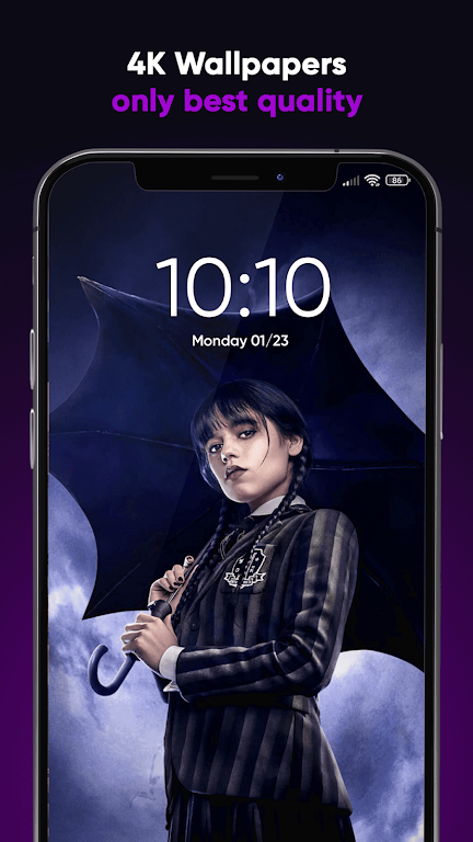 Wednesday Addams Wallpapers HD應用截圖第1張