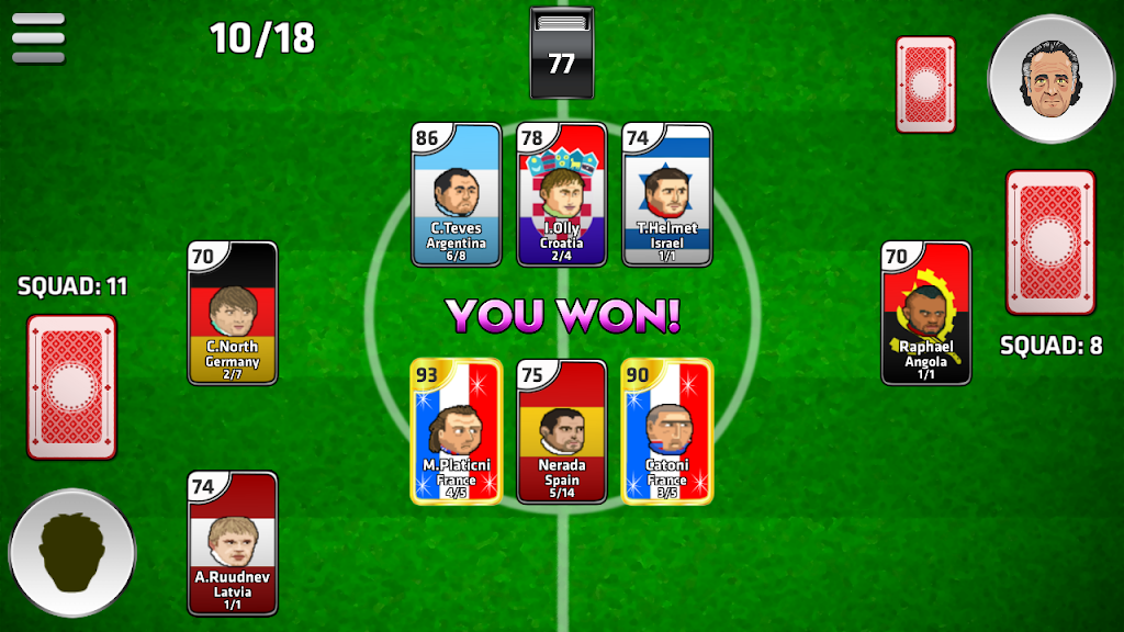 Head Soccer Cards ภาพหน้าจอ 3