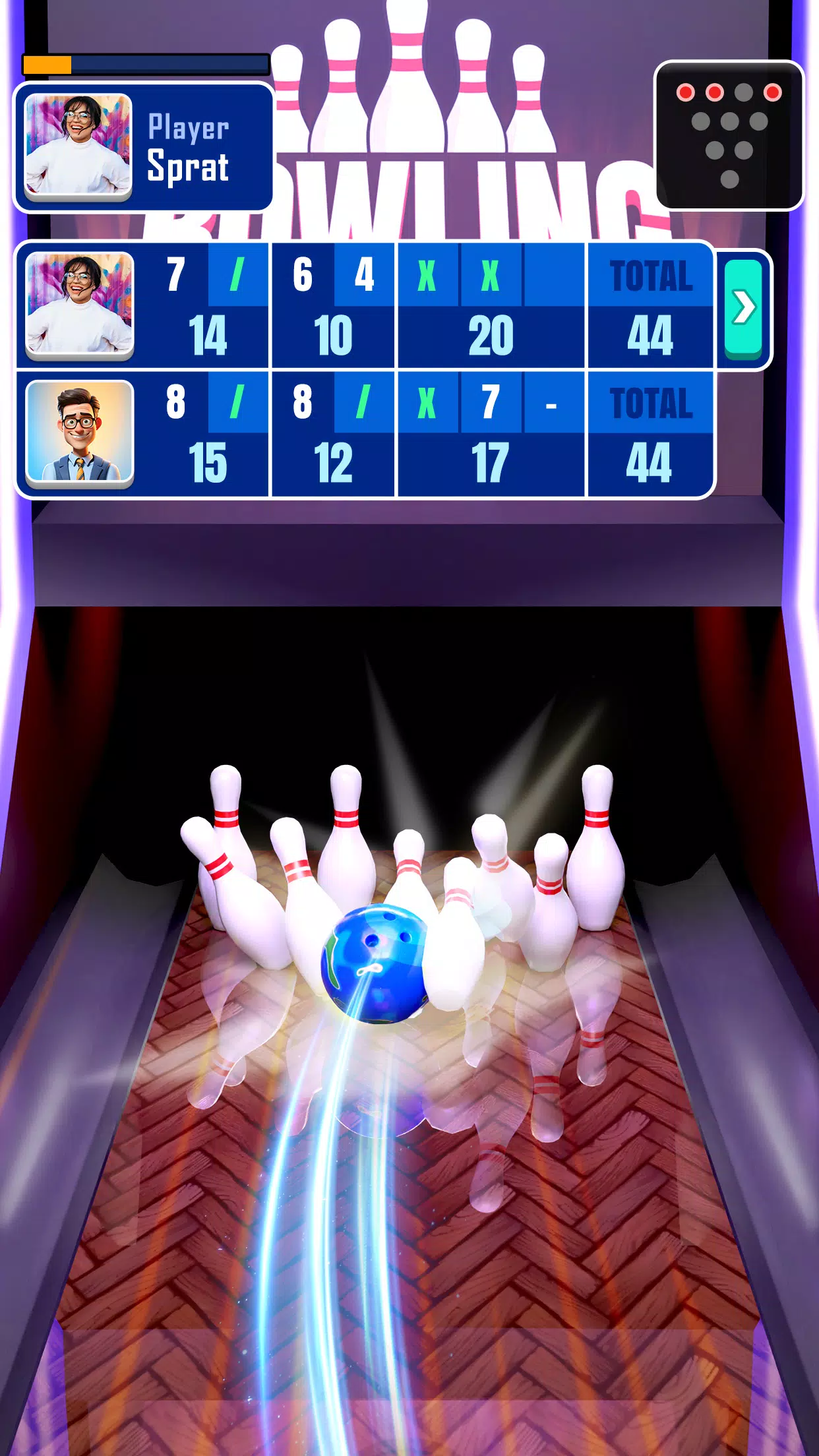 Bowling Zrzut ekranu 3