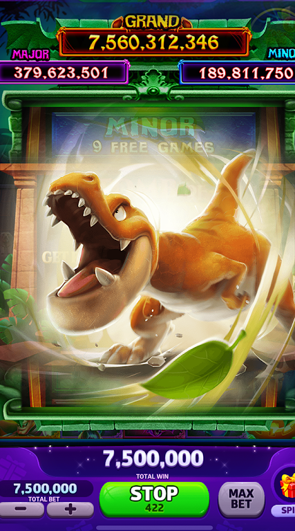 Dino Pixie Slots Adventure Ekran Görüntüsü 2