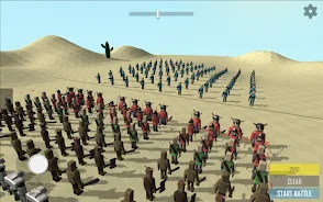 Stick Epic War Simulator RTS स्क्रीनशॉट 0