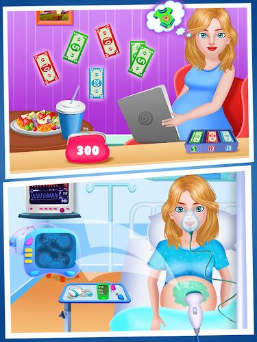 Mom & Newborn Baby Shower Game ဖန်သားပြင်ဓာတ်ပုံ 1