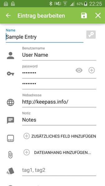 Keepass2Android Ảnh chụp màn hình 0