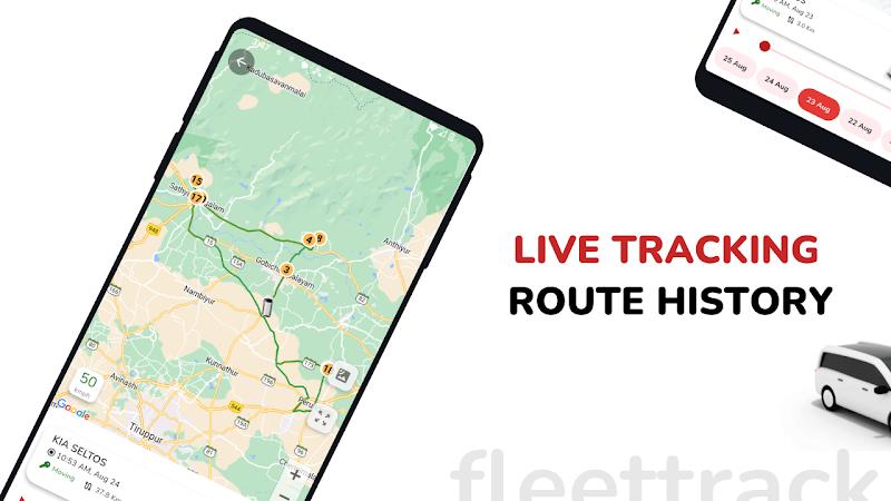 Fleettrack- GPS Tracking App Ảnh chụp màn hình 2