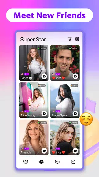 MatchU-Live, Meet People, Chat Скриншот 3