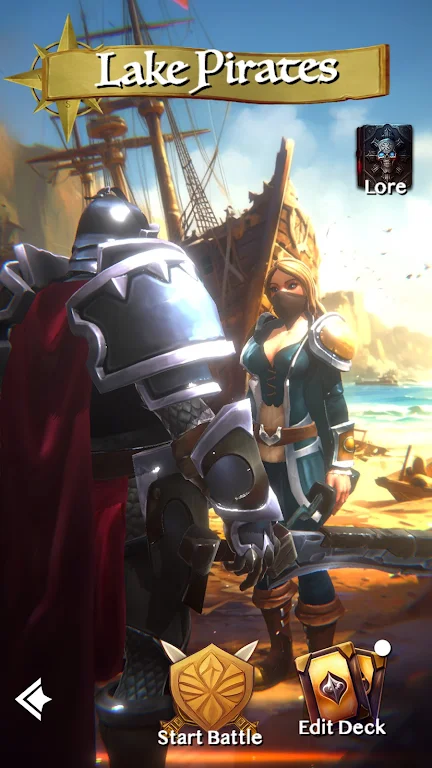 I Stand Alone: Roguelike CCG Zrzut ekranu 1