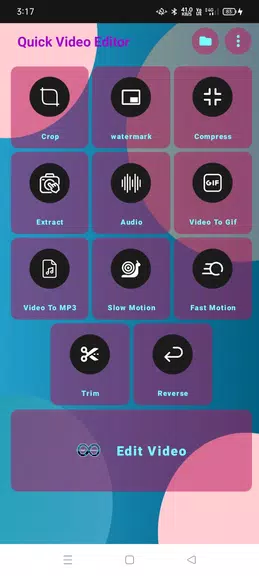 All in one video editor স্ক্রিনশট 1