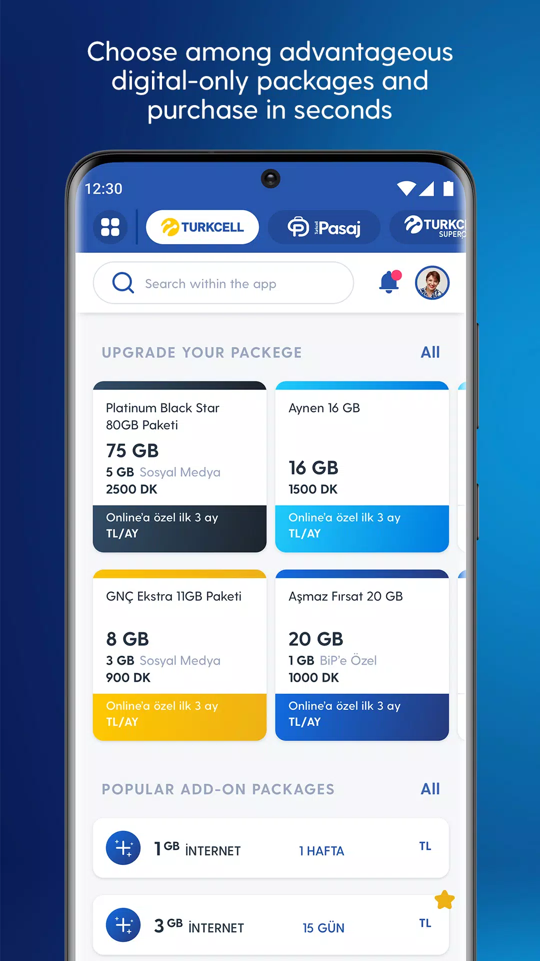 Turkcell應用截圖第3張