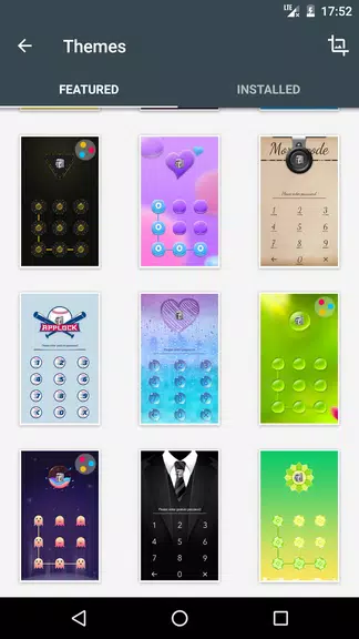 AppLock Theme Lucky Clover Captura de pantalla 2