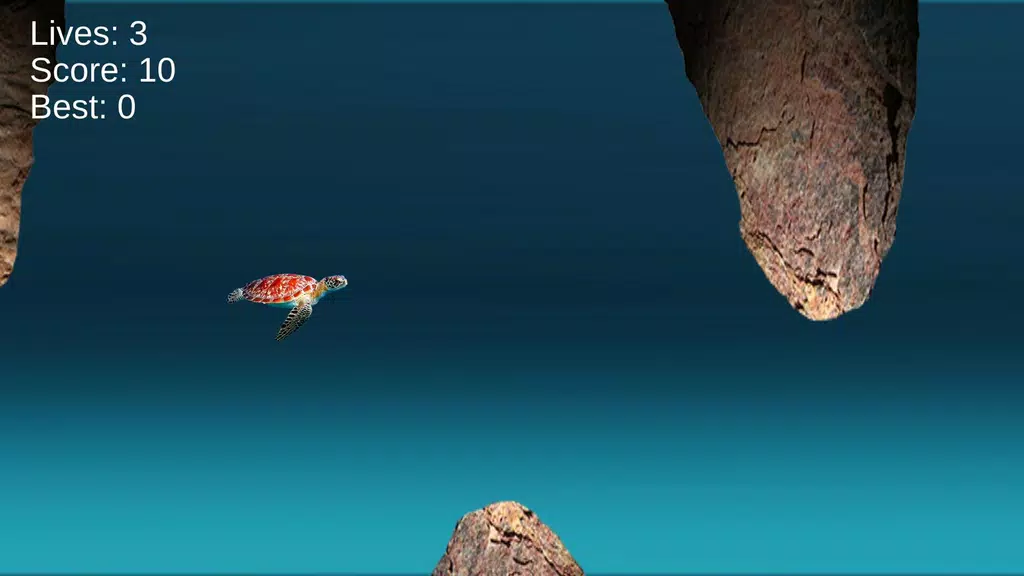 Turtle Run: Ocean Adventure Captura de tela 2