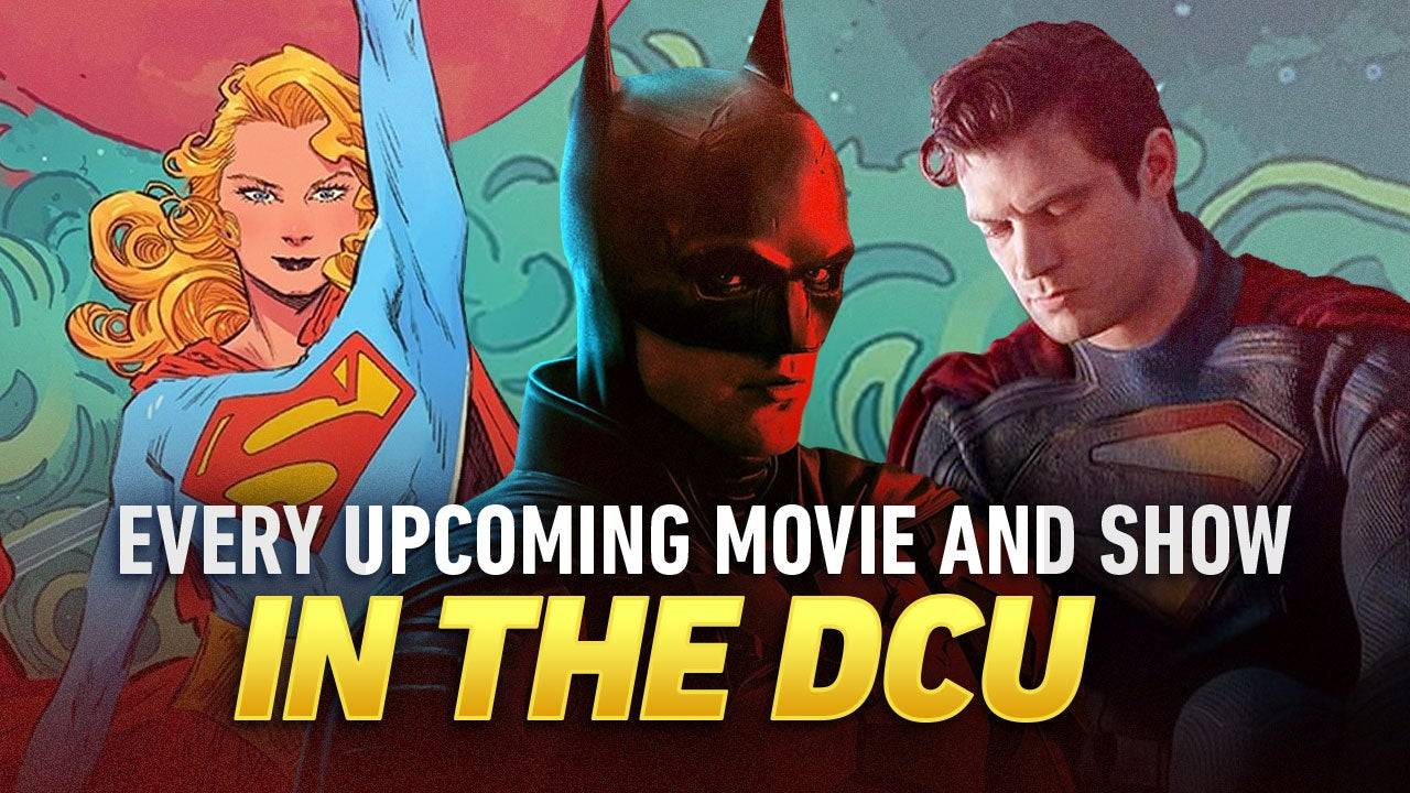 DCは2025年の映画とテレビのスレートを発表します