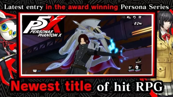 Persona 5: The Phantom X Now Open for Pre-Registration on Android Globally