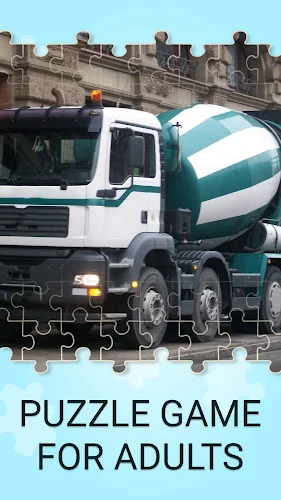 Schermata Concrete mixer truck puzzles 1