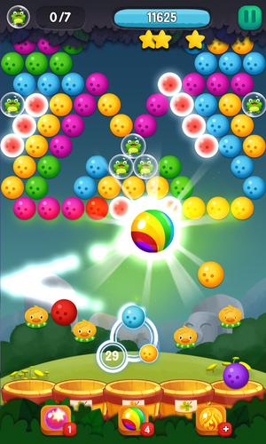 Frog pop bubble island ဖန်သားပြင်ဓာတ်ပုံ 3