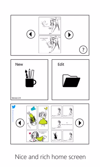 Draw Expressive Comics ภาพหน้าจอ 1