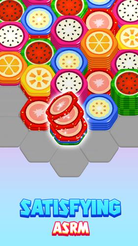 Fruitagon: Stack Sort Capture d'écran 2