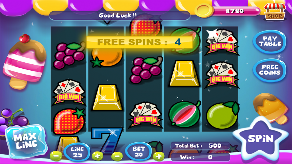 Slot Matchine IceCream - Vegas Casino Slot Games應用截圖第3張
