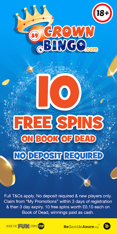 Crown Bingo: Bingo Jackpots & Online Slots Ekran Görüntüsü 0