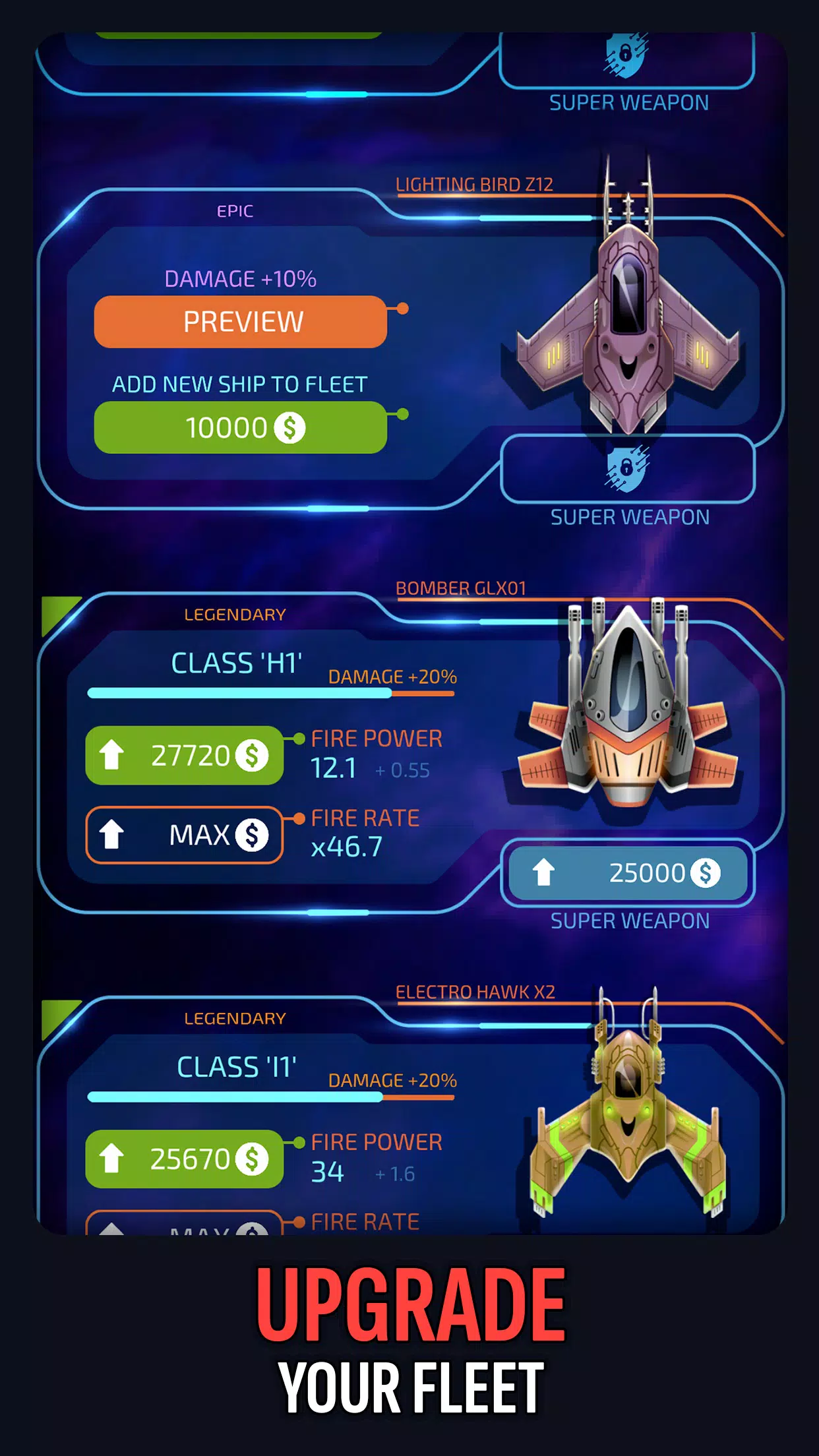 Galaxy Keeper: Space Shooter スクリーンショット 3