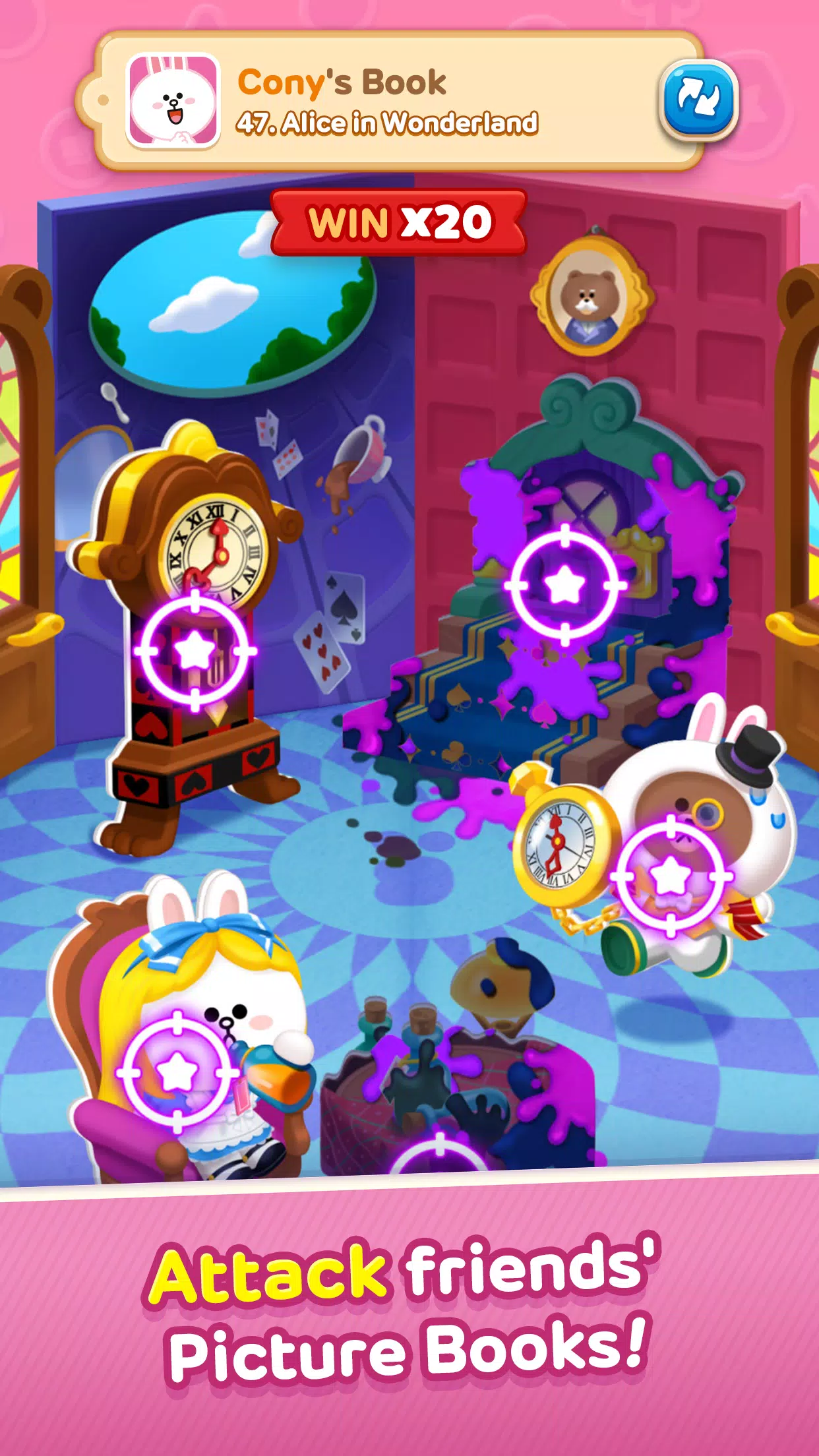 LINE Magic Coin - Coin Game! Captura de tela 2