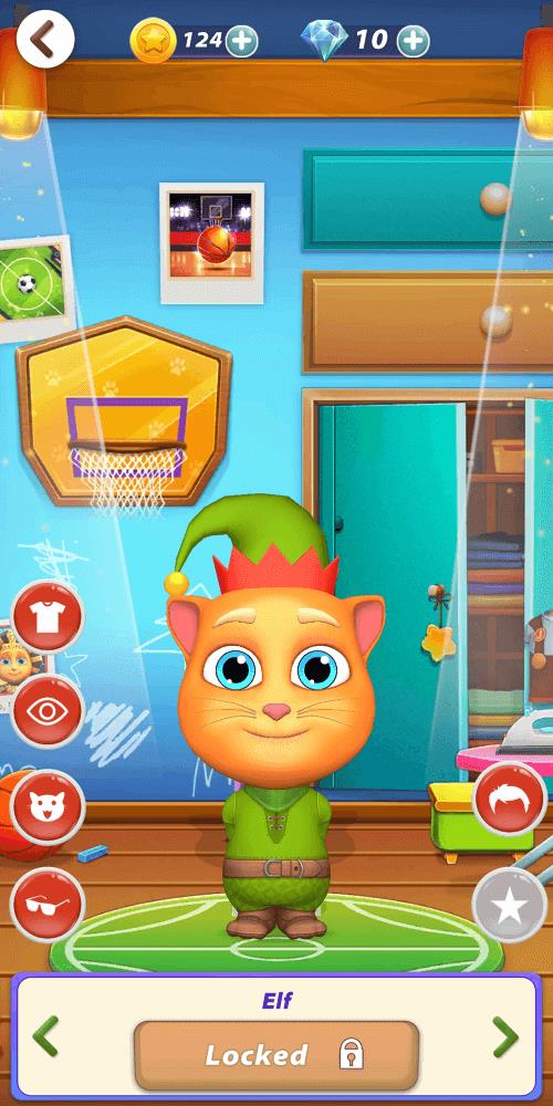 Virtual Pet Tommy - Cat Game Captura de tela 1