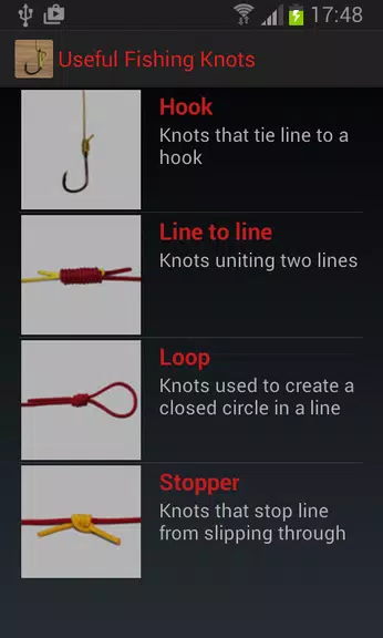 Useful Fishing Knots Ekran Görüntüsü 0